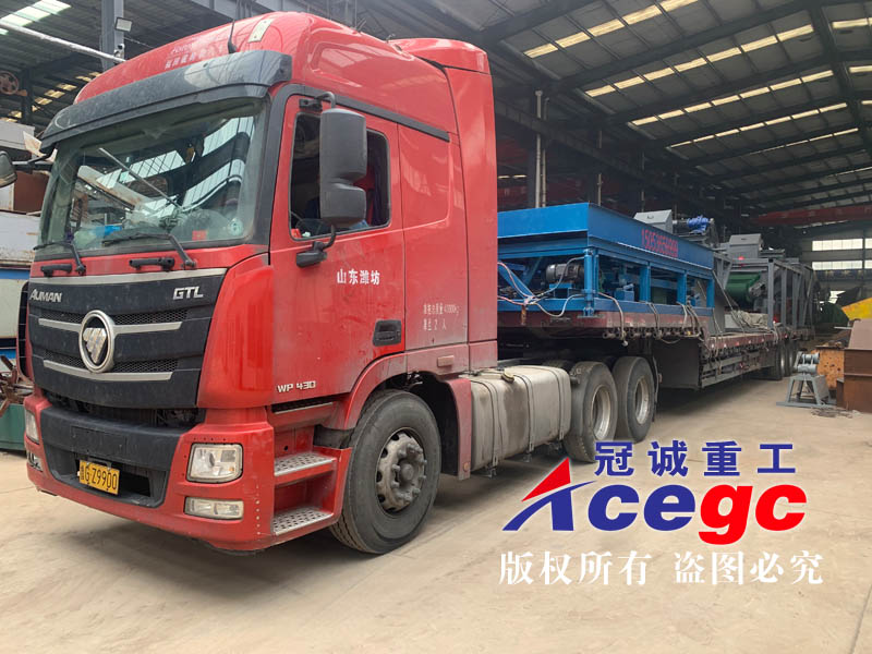 鼓動溜槽淘金設備發(fā)往內蒙