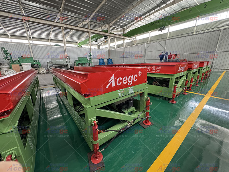 蒙古國溜槽選金設備出口